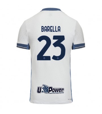 Inter Milan Nicolo Barella #23 Udebanetrøje 2024-25 Kort ærmer